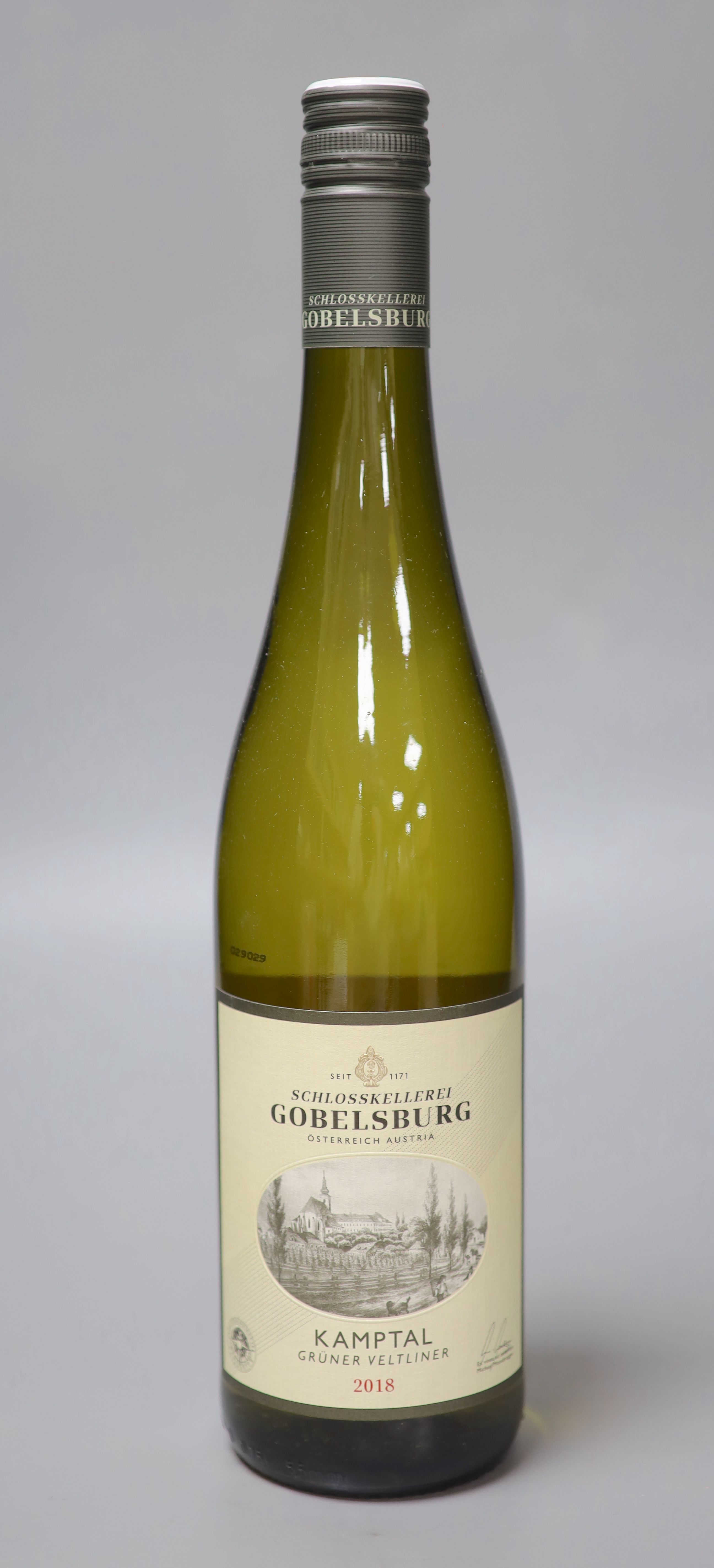 Twelve bottles Schlosskelerrei Gobelsburg Gruner Veltliner - Kamptal, 2018